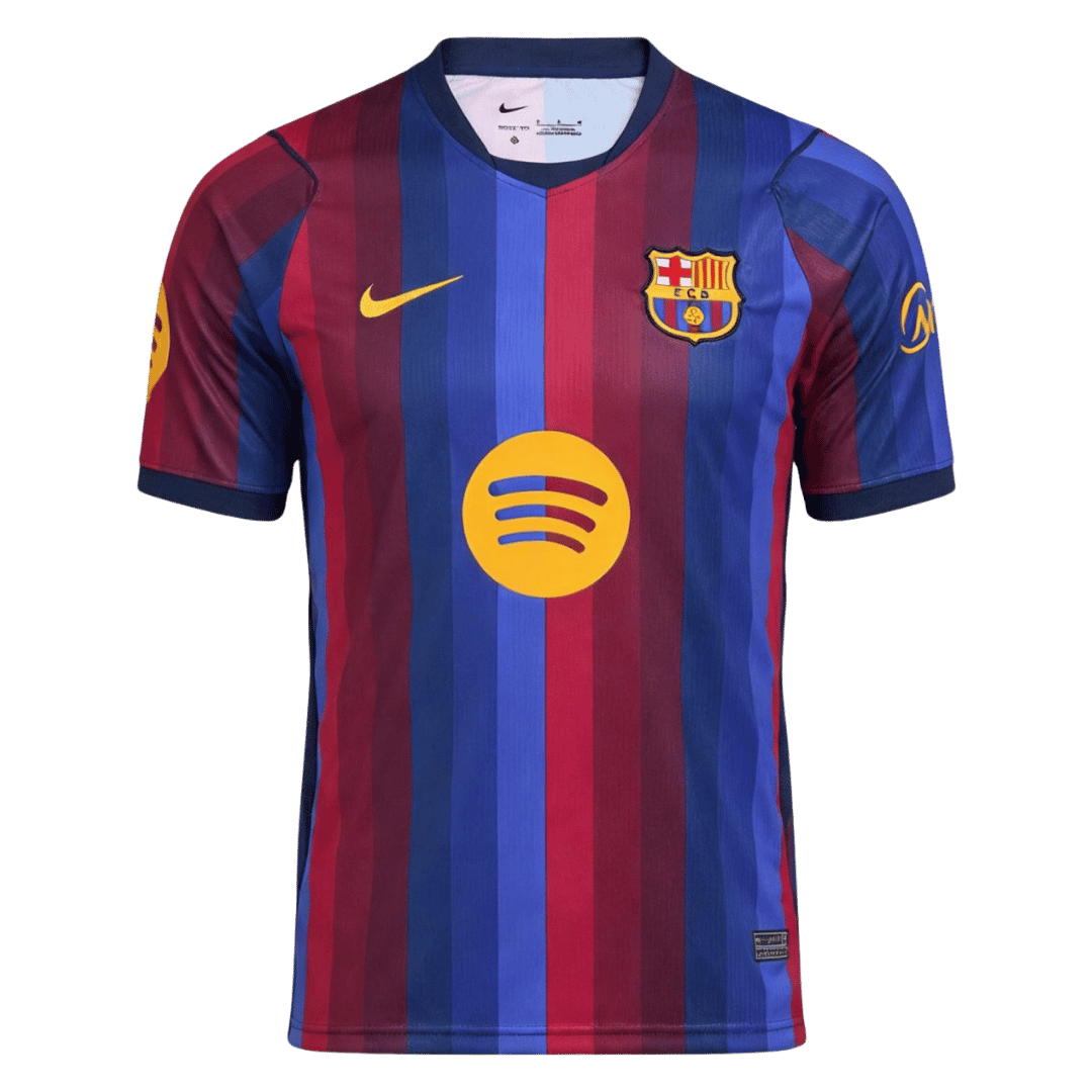 قميص برشلونة الأساسي 2026/2027 - الجهة الأمامية