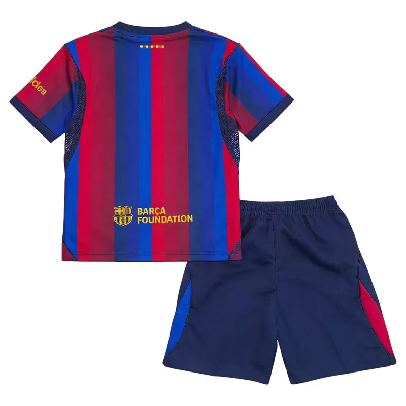 طقم أطفال برشلونة الأساسي 2026/2027 - الجهة الخلفية