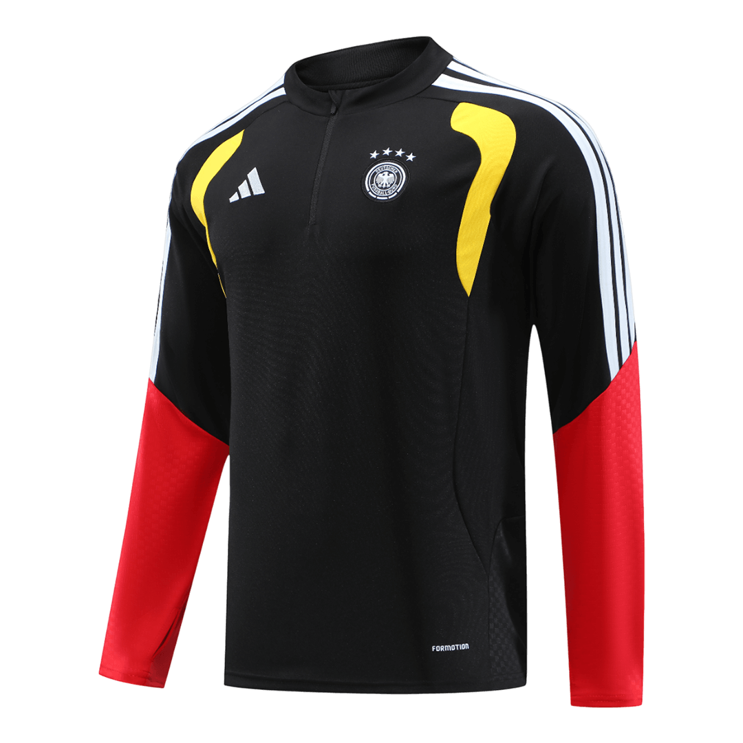 بدلة رياضية ألمانيا أسود أحمر 2026