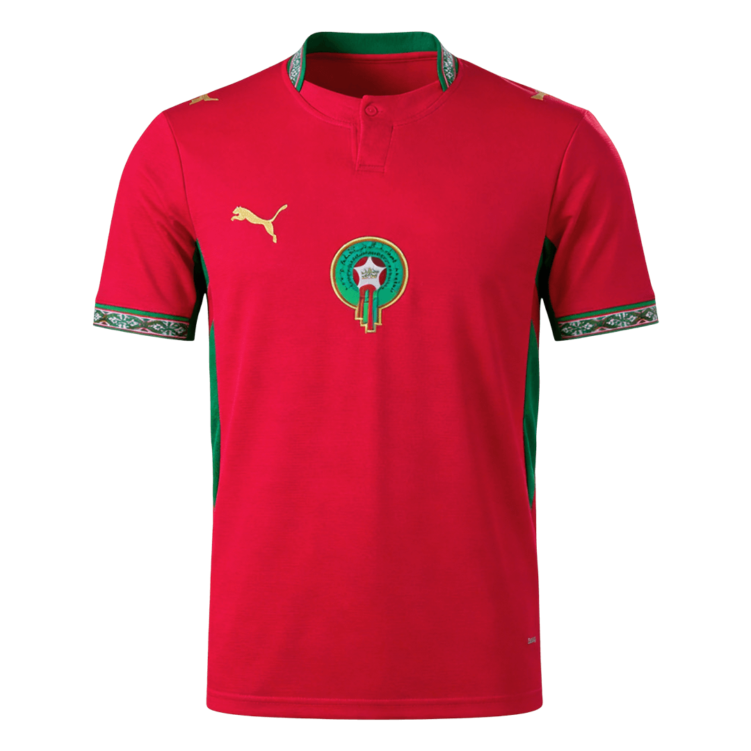 قميص المغرب الأساسي 2026 - الجهة الأمامية