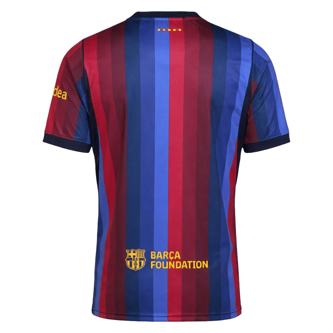 قميص برشلونة الأساسي 2026/2027 - الجهة الخلفية