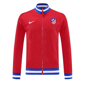 جاكيت أتلتيكو مدريد أحمر 2025/2026 - الجهة الأمامية
