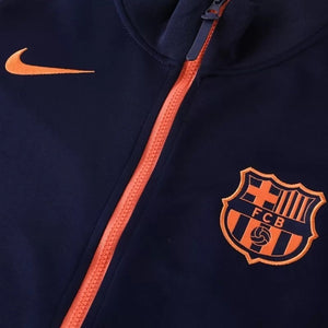 جاكيت برشلونة أزرق وردي 2025/2026