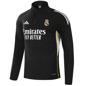 بدلة رياضية ريال مدريد أسود 2025/2026