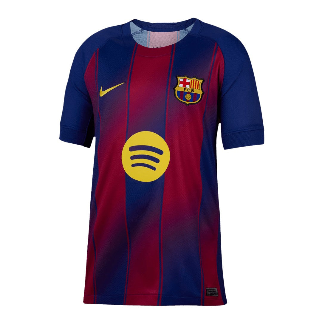 قميص برشلونة الأساسي 2025/2026 - الجهة الأمامية